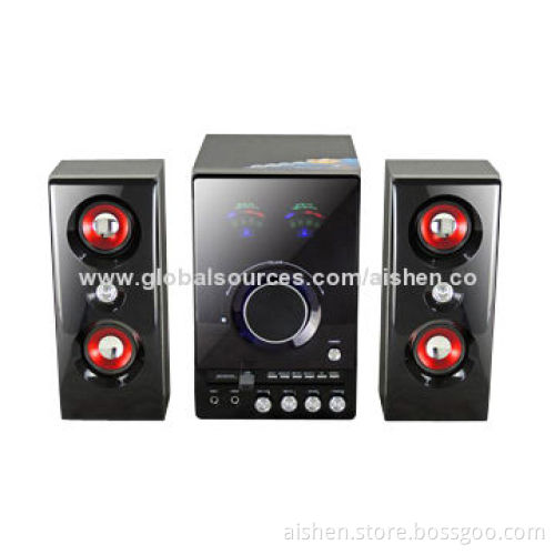 Home Theater System with USD/SD/FM/Remote Control
